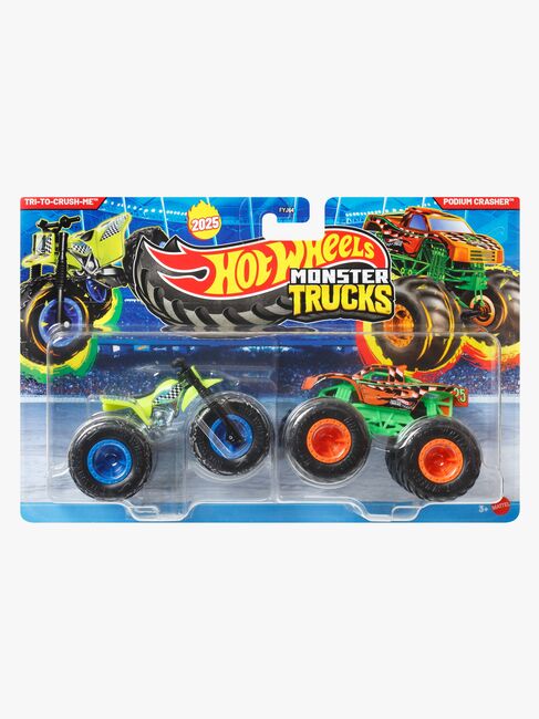 Hot Wheels Monstertrucker 1:64 2-Pakk Blandet