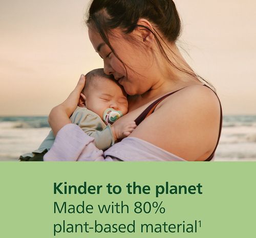 Philips Avent Ultra Air-smokk 6-18 m, 2-pakning, beige/lysegrønn