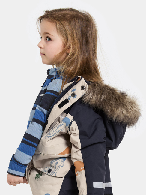 Didriksons Bjärven Vinterdress, Winter Ocean Multi Reflex