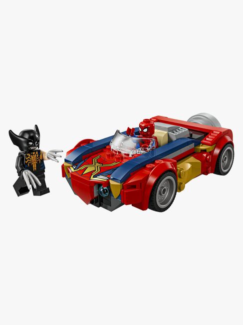 LEGO Super Heroes 76336 Spider-Man i bil mot venomifisert Wolverine