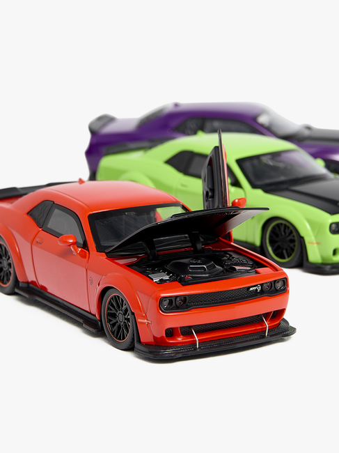 Dodge Modellautos Die-Cast Racerbil 1:32 Blandet