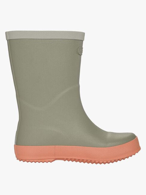Viking x Kenza Gummistøvler, Light Green/Apricot
