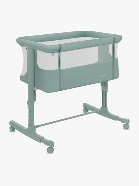 Lionelo Aurora Bedside Crib 3-in-1, Green Sage