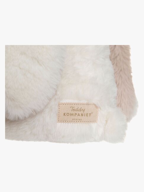 Teddykompaniet Kosedyr Mocca Kanin 34 cm, Creme