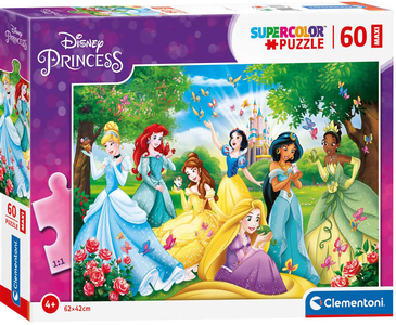 Disney Princess Maxi Puslespill 60 Brikker