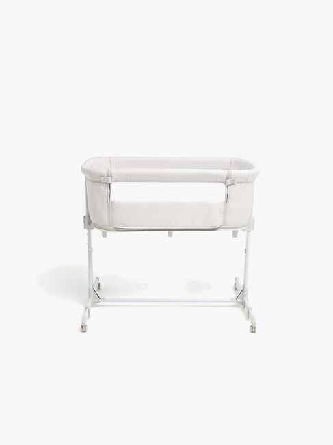Beemoo CARE 2-i-1 Bedside Crib & Lekegrind, Light Grey
