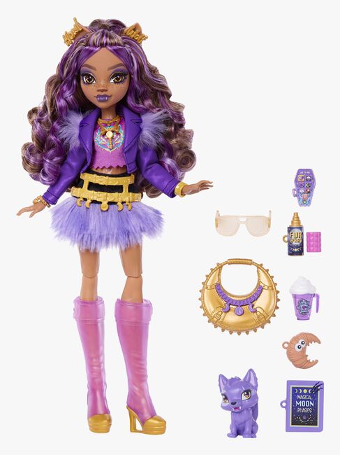 Monster High Core Dukke Clawdeen Wolf & Crescent