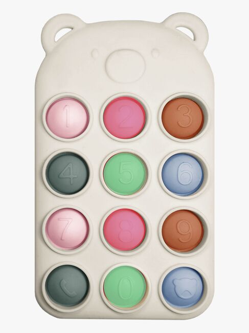 Nattou Soft Silicone Pop-it Remote Biteleke