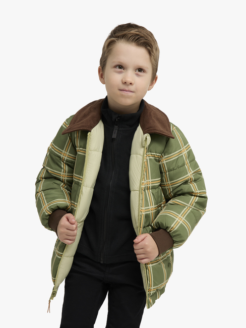 Nordbjörn Sjuhärad  Vannavstøtende Vendbar Puffjakke, Lint