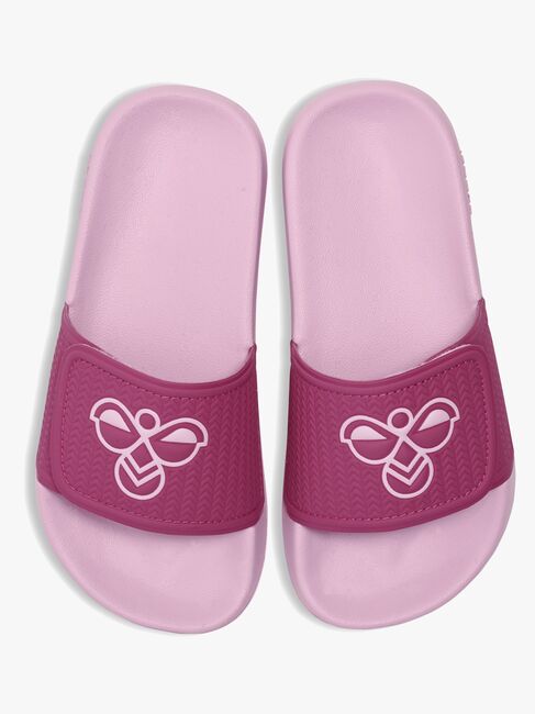 Hummel Pool Slide Jr Slippers, Roseate Spoonbill