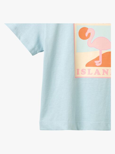 Wheat Mirsa T-skjorte, Summer Sky