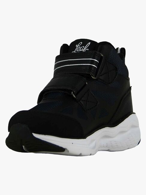 Leaf Kumla  Blinkende Sneakers, Svart