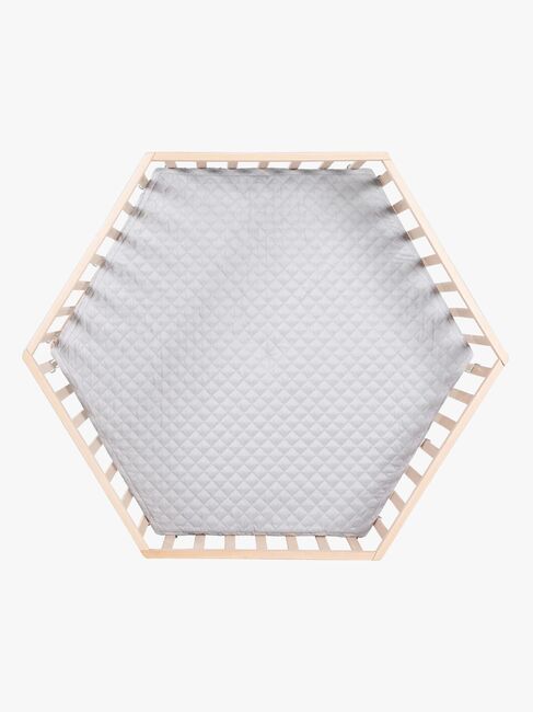 Roba Cosiplay Hexagon Lekegrind med Hjul, Wood