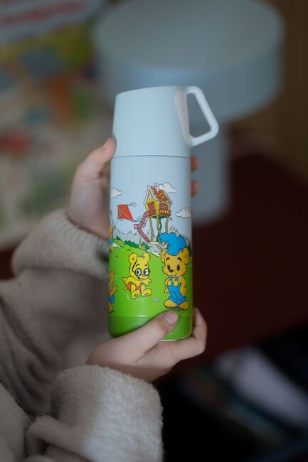 Bamse Termos, Blå