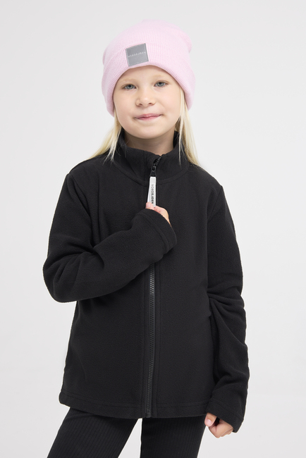 Nordbjørn Mölle Fleecejakke, Svart