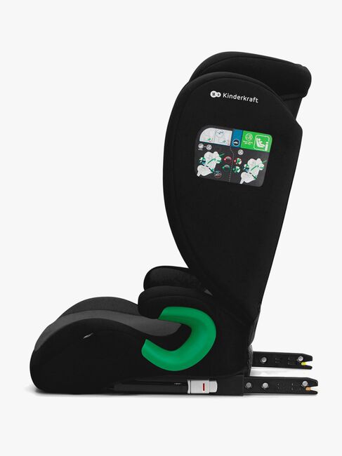 Kinderkraft JUNIOR FIX 2 i-Size Beltestol, Graphite Black