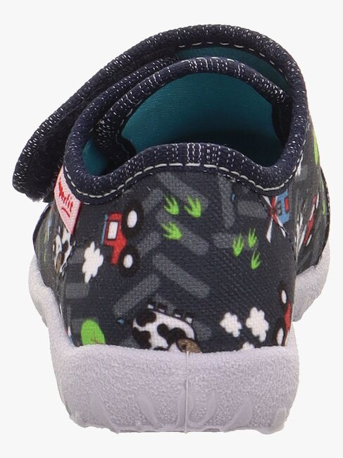 Superfit Spotty Tøfler, Blue/Multicoloured