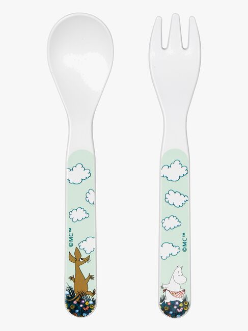 Mummitrollet Eng Skje & Gaffel, Grønn