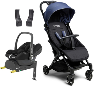 Beemoo Easy Fly Lux 3 Trille Inkl. Maxi-Cosi CabrioFix Babybilstol & Base, Crown Blue