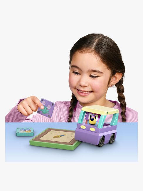 Tile Town Bluey Magnetisk Byggesett Booster-Pack