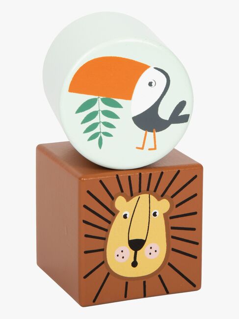 Small Foot Safari Byggeklosser 12 Stk