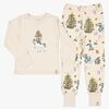 Geggamoja  Todelt Julepysjamas Pippi Langstrømpe, Beige