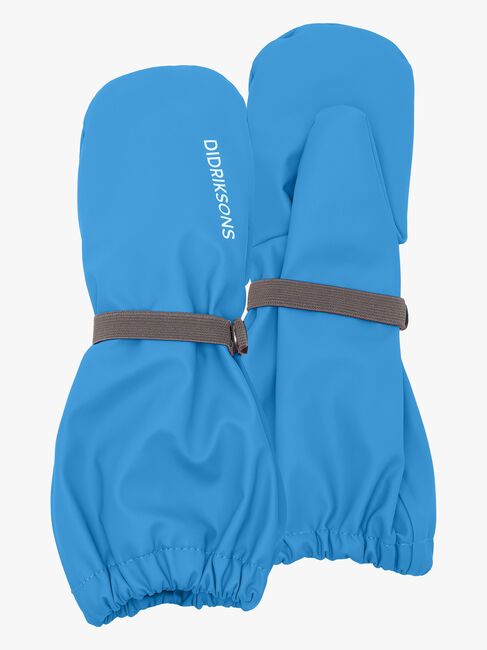 Didriksons Pileglove Fôrede Regnvotter, Sharp Blue