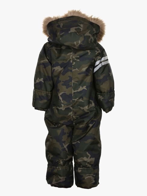 Lindberg Camo Vinterdress Baby, Green
