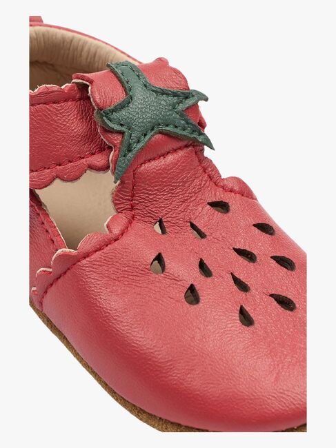 Mikk-Line Leather Tøfler, Canyon Rose