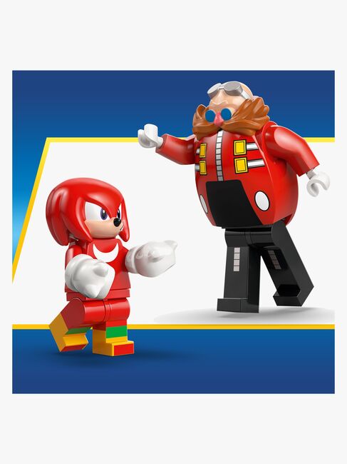 LEGO Sonic 77005 Knuckles mot Dr. Eggmans Egg Crusher-robot