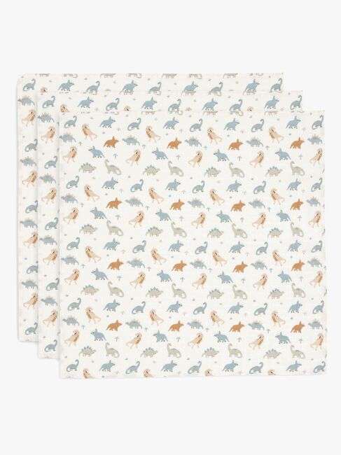 Jollein Musselinteppe 3-Pakk, Roarsome