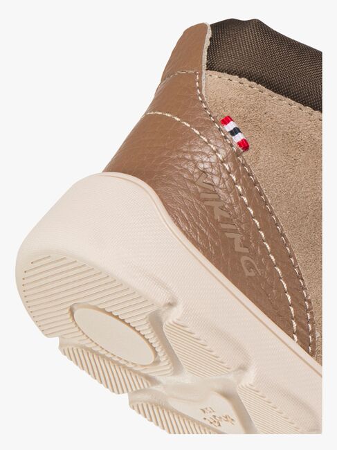 Viking Molde Barefoot Mid TEX 2V Jr Sneakers, Dark Natural