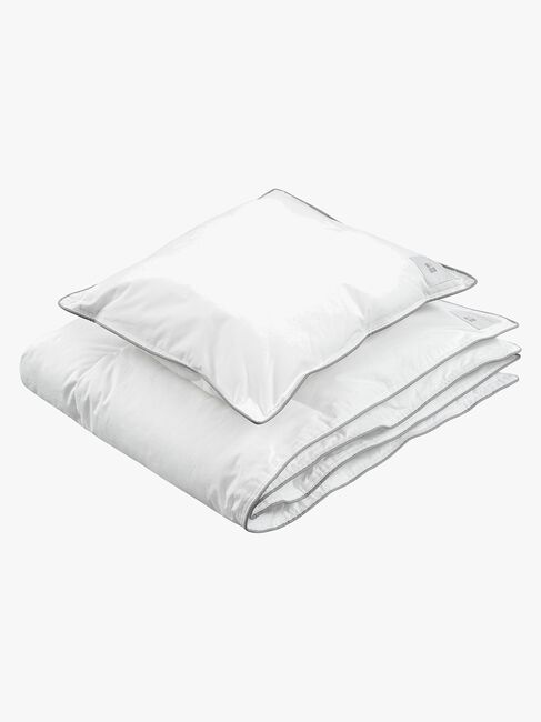 Borganäs of Sweden  Luksuriøs Dyne & Fiberpute 70 x 80, Hvit