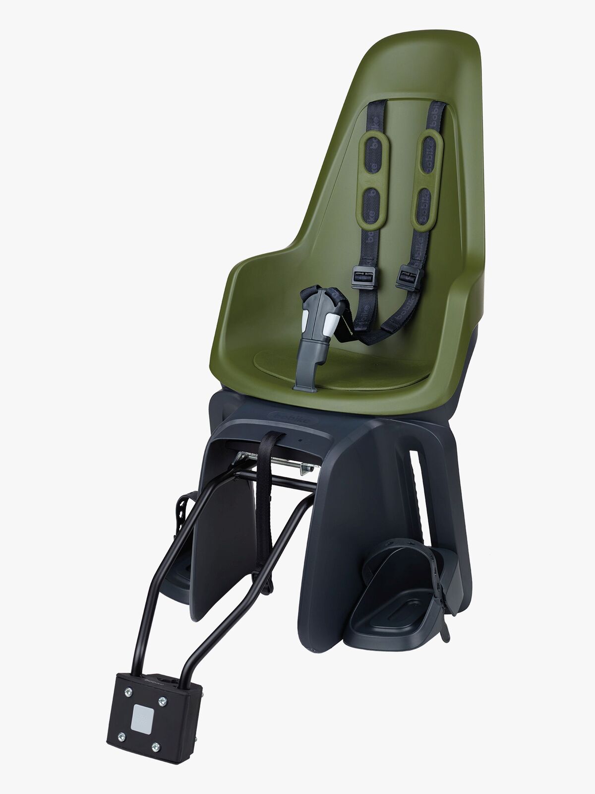 BoBike ONE Maxi Frame/Rack Mount Sykkelsete, Olive Green
