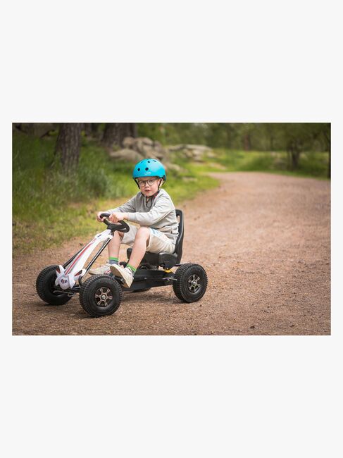 Alex's Garage Tråbil Go-kart, Hvit