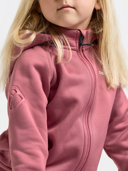 Didriksons Siljan Glidelåsgenser, Heather Pink