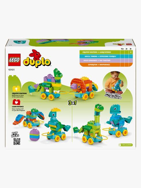 LEGO DUPLO Town 10451 3-i-1 Dinosaurer på hjul