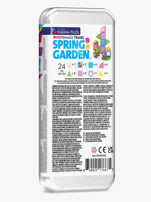 MAGNA-TILES MicroMAGS Reisesett Spring Garden 24 Deler