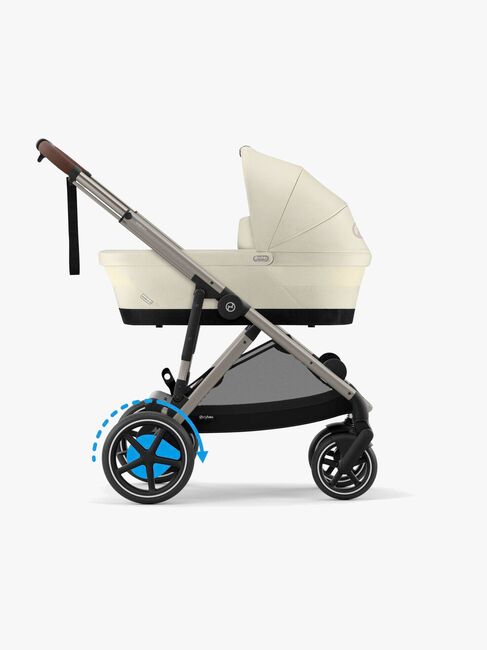 Cybex e-GAZELLE S Sportsvogn, Seashelle Beige/Taupe