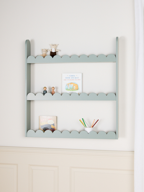 Alice & Fox Dune  Veggopphengt Bokkasse, Sage