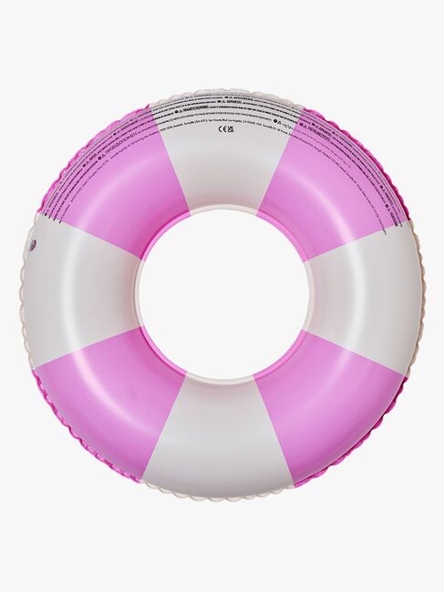 SUNNYLiFE Mini Badering, Pool Party Magenta Stripe