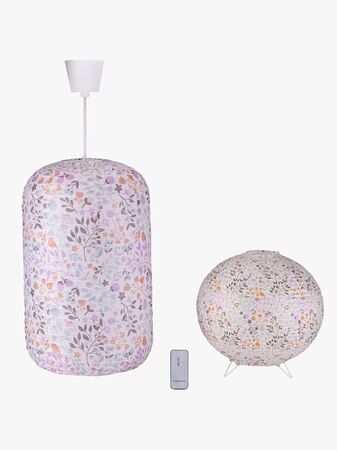 Lilou Lilou Tak og Bordlampe Bird Garden, Hvit