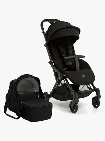 Beemoo Easy Fly Lux 4 Trille med Liggedel, Jet Black