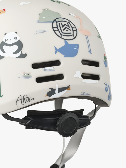 LIEWOOD Milly Sykkelhjelm Str S for Barn, Around the World/Sandy