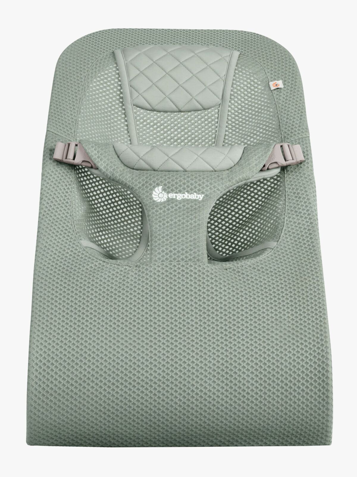 Ergobaby Evolve Stoffsete til Vippestol Mesh, Sage Green