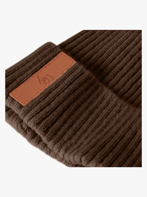 BabyMocs Strikket Lue, Brown