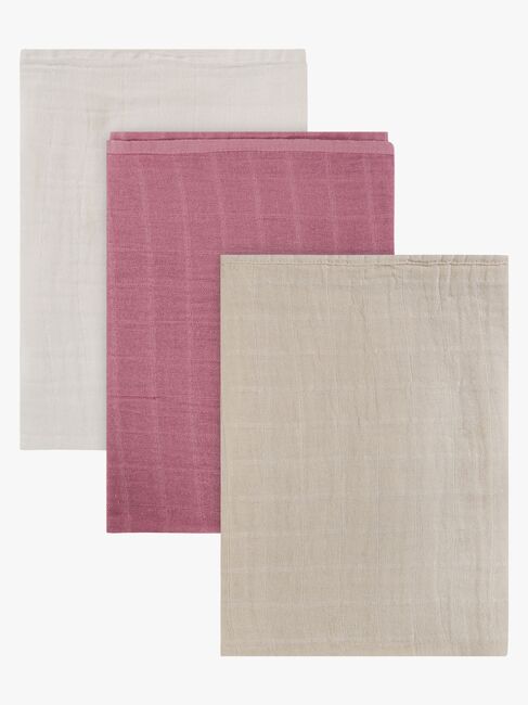 Pippi Musselinteppe 3-Pakk, Mauve Orchid