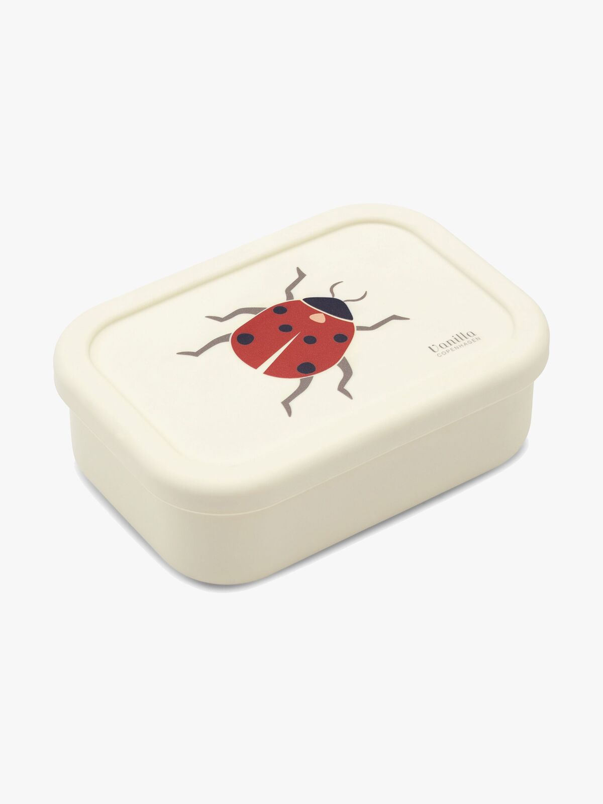 Vanilla Copenhagen Silikon Matboks, Ladybug