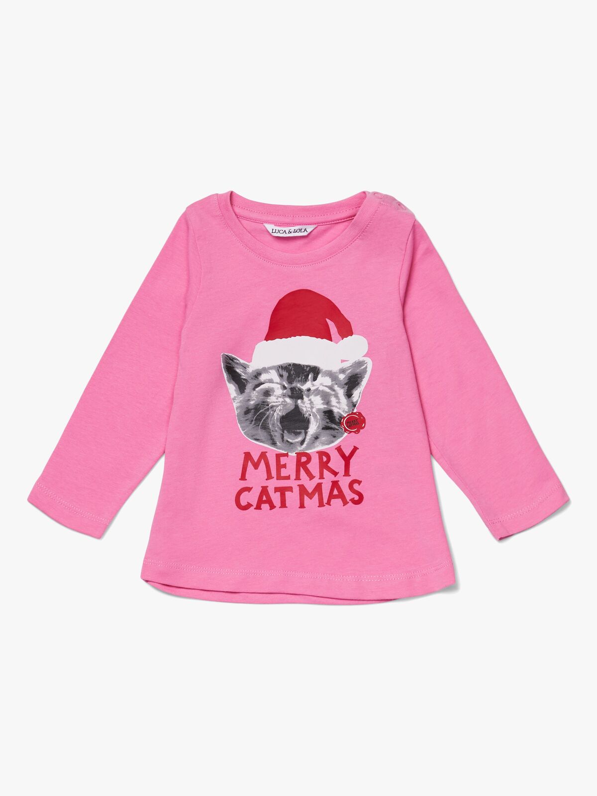 Luca & Lola Topp Merry Catbaby, Pink