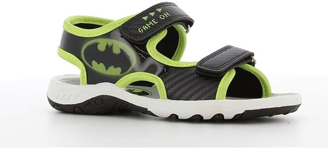 Batman Sandal, Black/Green